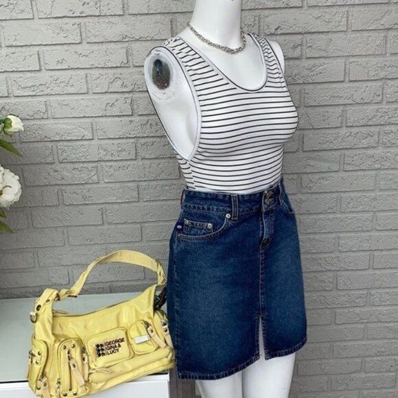 PRETTYLITTLETHING White & Black Striped Bodysuit Size XS - Picture 3 of 12